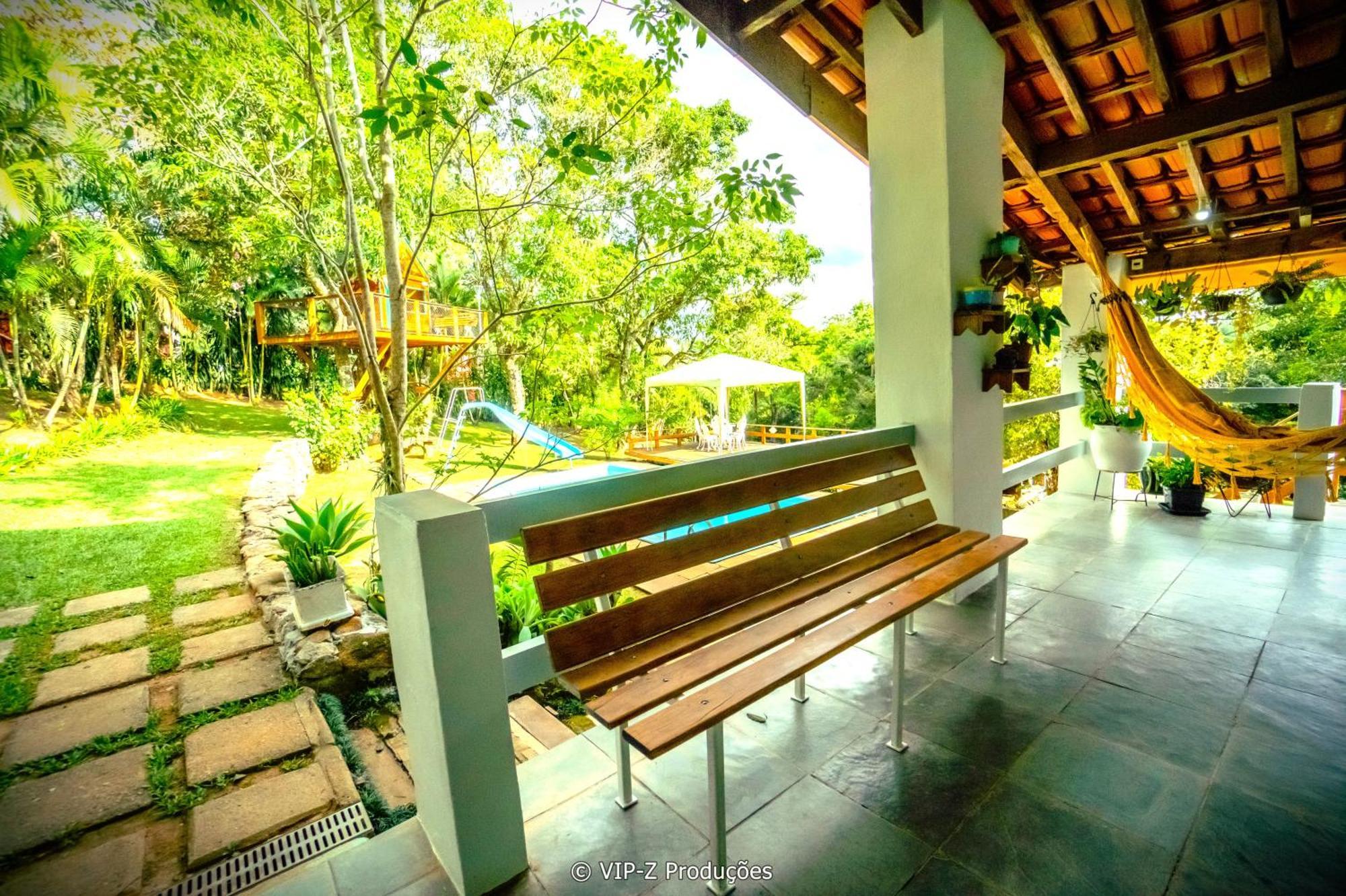 Chacara Atibaia Com Casa Na Arvore Екстериор снимка